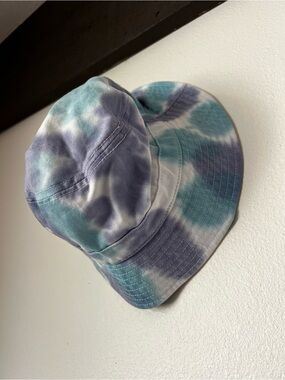 Urban Outfitters Tie Dye Bucket Hat Blue Purple Cotton Festival OS